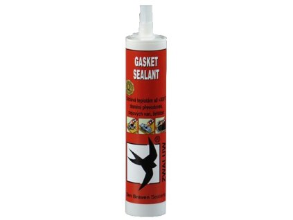 Gasket sealant červený 280 ml kartuše cihlově červená