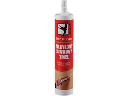 Den Braven akrylový štukový tmel, bílý, 310 ml