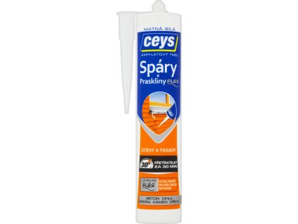 Ceys Spáry a praskliny akrylový tmel, 280 ml