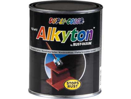 Dupli-Color Alkyton Kovářská barva na kov, černá, 1 l