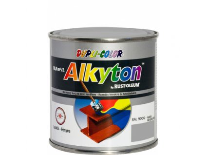 Dupli-Color Alkyton Lesk, samozákladová barva na rez, Ral 9006 stříbrná, 250 ml