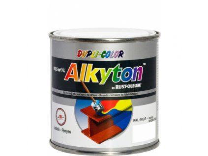 Dupli-Color Alkyton Lesk, samozákladová barva na rez, Ral 9003 signální bílá, 250 ml