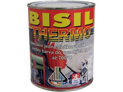 Bisil Thermo žáruvzdorná barva 700 °C, stříbrná, 80 g