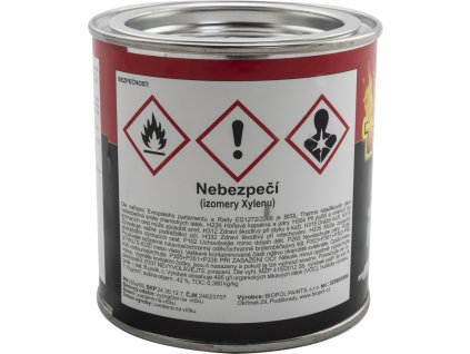 Bisil Thermo žáruvzdorná barva 700 °C, stříbrná, 350 g