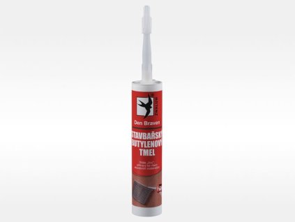 Stavbařský butylenový tmel 310 ml kartuše šedá