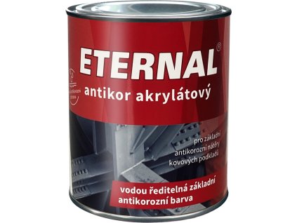 Eternal Antikor základní barva na kov antikorozní, šedá, 700 g