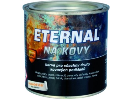 Eternal na kovy univerzální barva na všechny kovy, 413 černá, 350 g