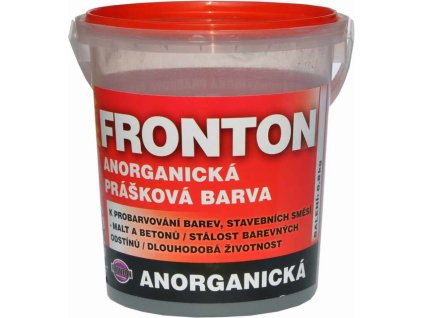 Fronton prášková barva do stavebních směsí malt a betonů, 0191 šedá, 800 g
