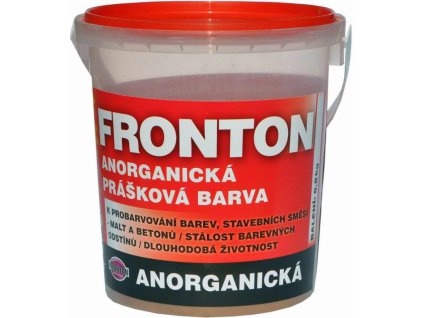 Fronton prášková barva do stavebních směsí malt a betonů, 0261 středně hnědá, 800 g