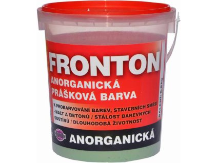 Fronton prášková barva do stavebních směsí malt a betonů, 0551 zelená, 800 g