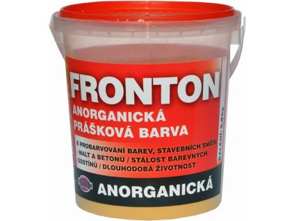 Fronton prášková barva do stavebních směsí malt a betonů, 0651 žlutá, 800 g