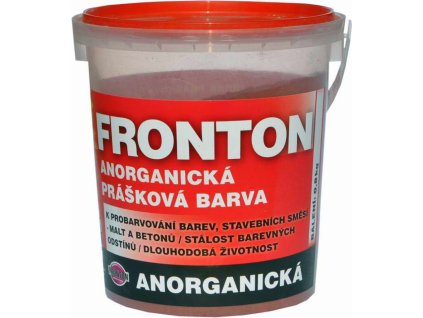 Fronton prášková barva do stavebních směsí malt a betonů, 0847 tmavě červená, 800 g