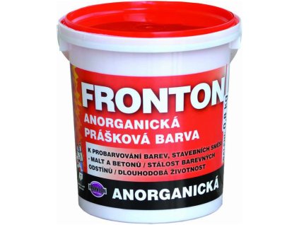 Fronton prášková barva do stavebních směsí malt a betonů, 0610 světle žlutá, 800 g