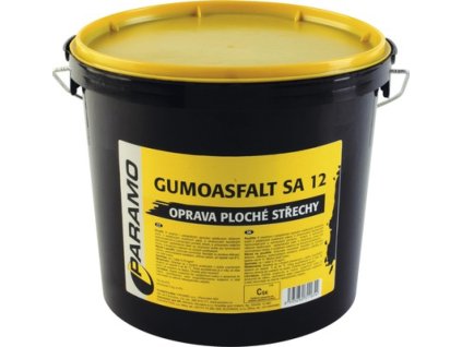 Gumoasfalt SA 12 asfaltový nátěr na opravu střech černý, 5 kg