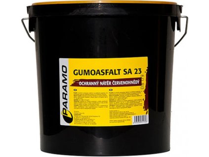 Gumoasfalt SA 23 asfaltový nátěr na opravu střech, červenohnědý, 5 kg