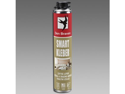 Lepicí pěna SMART KLEBER 750 ml pistolová dóza žlutá