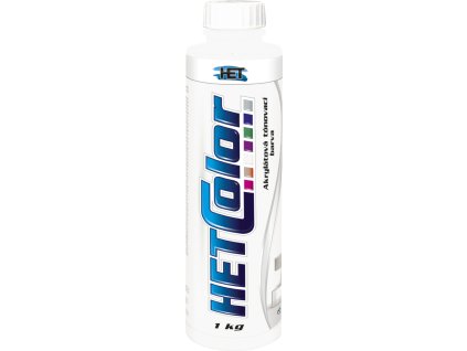 Het Hetcolor malířská tónovací barva, 0100 bílá, 1 kg