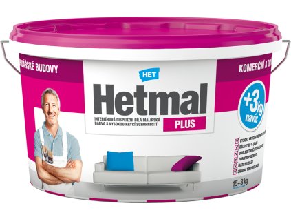 Het Hetmal Plus malířská barva, 15 + 3 kg