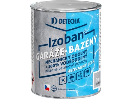 Detecha Izoban barva na beton, šedá, 800 g