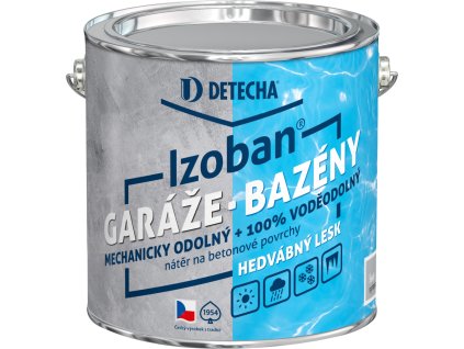 Detecha Izoban barva na beton, šedá, 2 kg