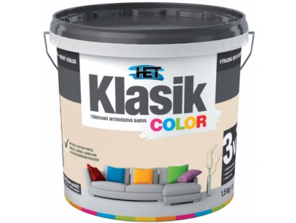Het Klasik Color malířská barva, 0217 béžová, 1,5 kg