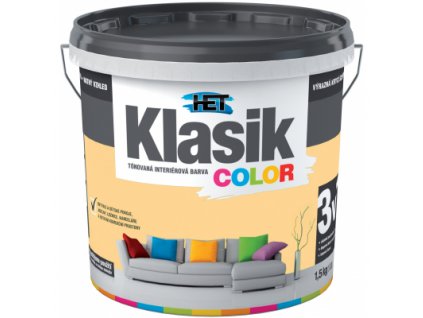 Het Klasik Color malířská barva, 0777 meruňka, 1,5 kg