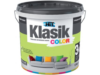 Het Klasic Color malířská barva, 0597 světle zelená, 1,5 kg