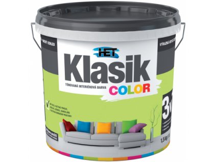 Het Klasik Color malířská barva, 0597 světle zelená, 1,5 kg