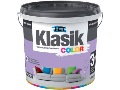 Het Klasic Color malířská barva, 0347 fialová, 1,5 kg