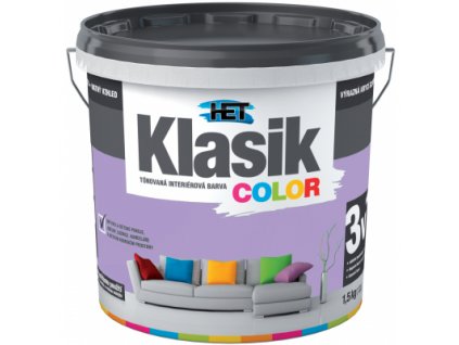 Het Klasik Color malířská barva, 0347 fialová, 1,5 kg