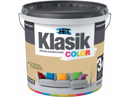 Het Klasik Color malířská barva, 0267 světle hnědá, 1,5 kg