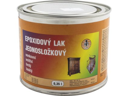 HB-Lak epoxidový jednosložkový lak na dřevo a kov, lesklý, 350 ml