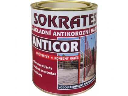 Sokrates Anticor základní barva na kov, 0110 šedá, 0,7 kg