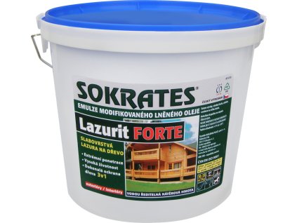 Sokrates Lazurit Forte lazura na dřevo, čirá báze, 4 kg