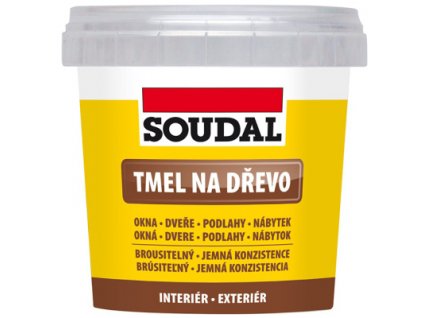 Soudal tmel na dřevo, mahagon, 250 g