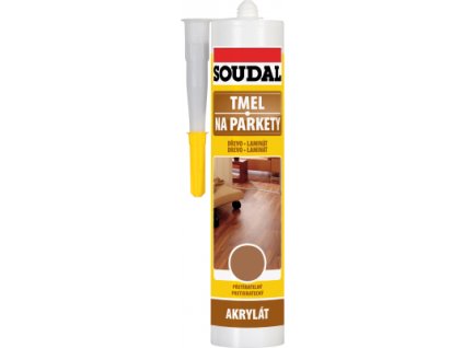 Soudal tmel na parkety a laminátové podlahy, třešeň, 280 ml