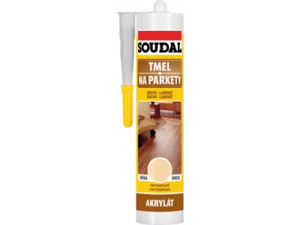 Soudal tmel na parkety a laminátové podlahy, bříza, 280 ml