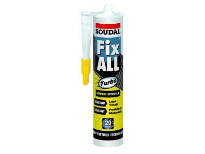 SOUDAL FIX ALL TURBO - lepidlo, bílé, 290ml