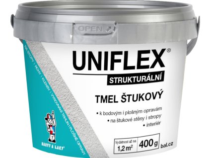 Uniflex štukový akrylový tmel, 400 g