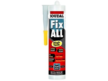 SOUDAL FIX ALL HIGH TACK - lepící tmel, bílý, 290ml