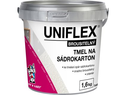 Uniflex tmel na sádrokarton brousitelný, 1,6 kg