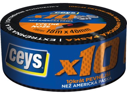 Ceys Profesionální páska x10, 18 m × 48 mm