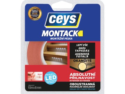 Ceys Montack montážní páska pro led kabely, 18 mm × 10 m