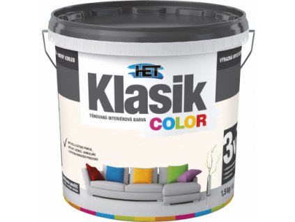 Het Klasik Color malířská barva, 0228 béžový mandlový, 1,5 kg