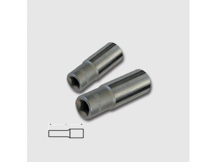 Hlavice prodloužená 1/2" 10mm