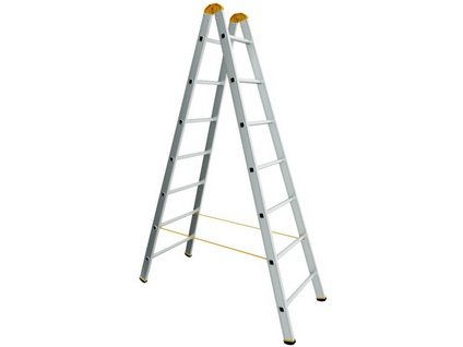 Štafle 2x5př/1.56m Al oboustr.ALVE