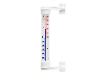 Teploměr MAXI venkovní okenní bílý 29cm