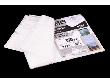 Plachta 2x3m 150g/m2 průhledná s oky