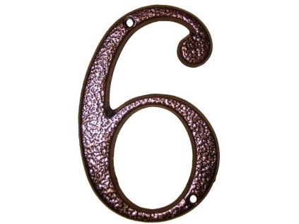 Číslo domovní  č.6  30016