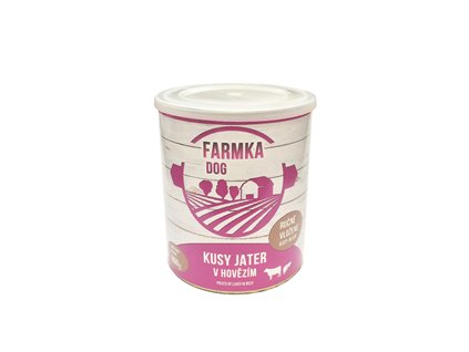 farmka dog masova konzerva s jatry 800g 3.167